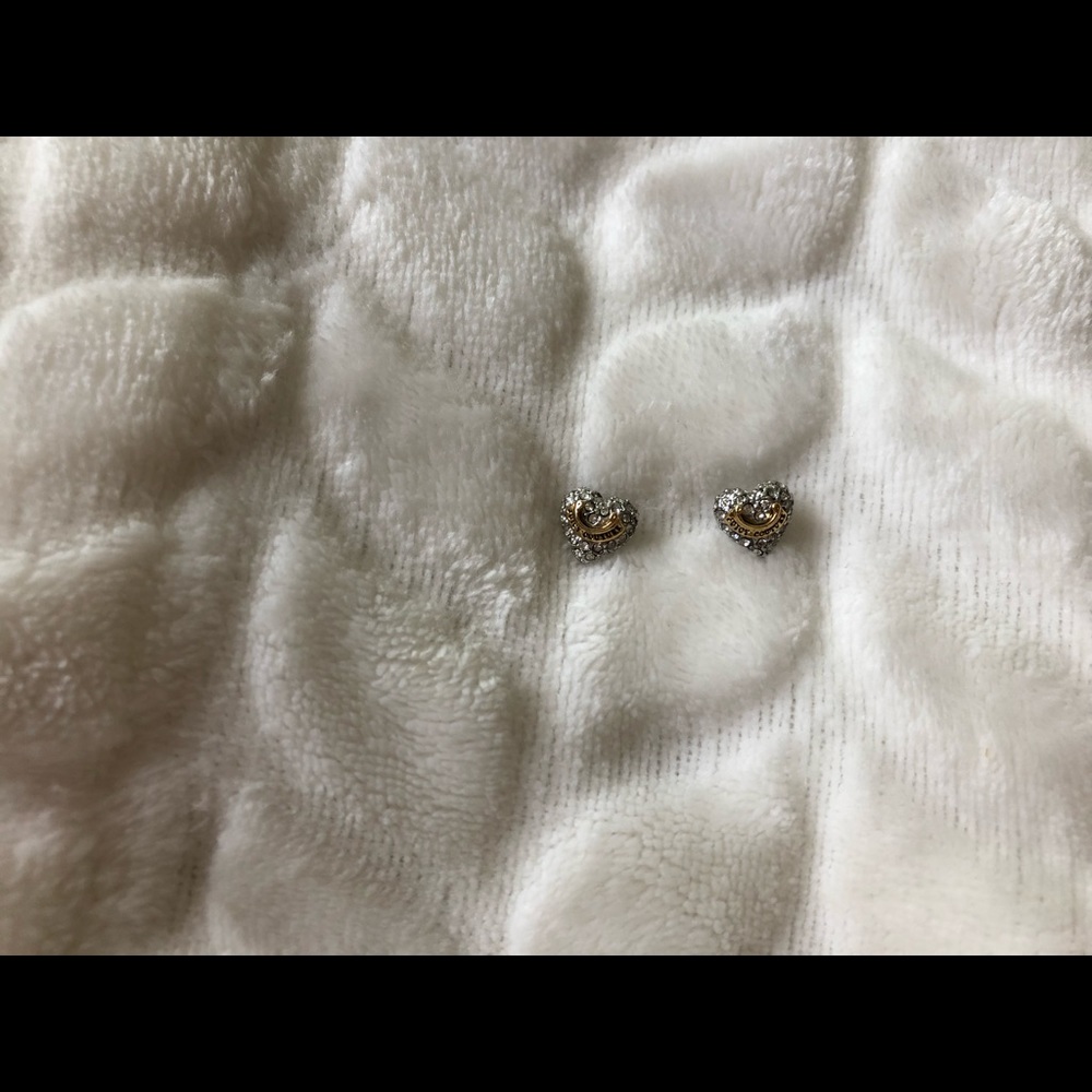 Juicy Couture Heart Shaped Earrings